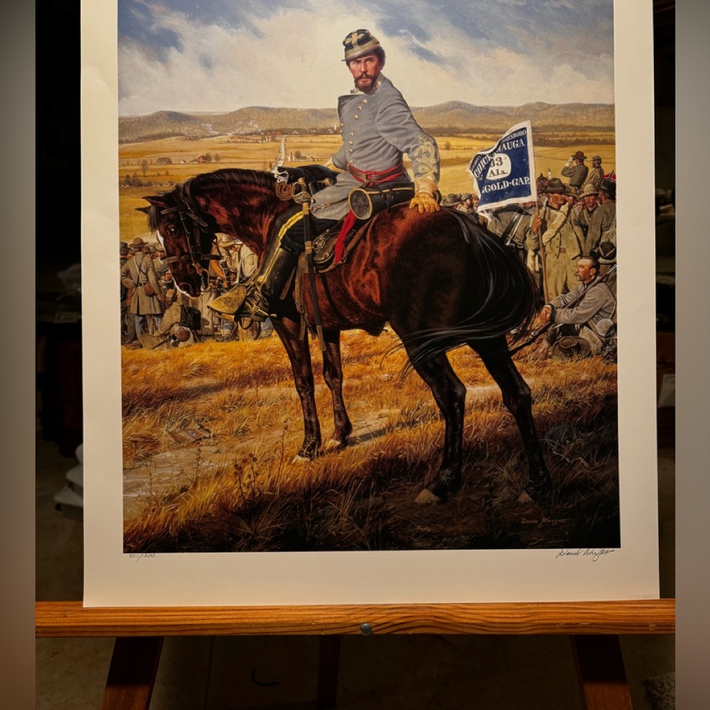 801/1000 David Wright’s 1998 Patrick Cleburne Print only
